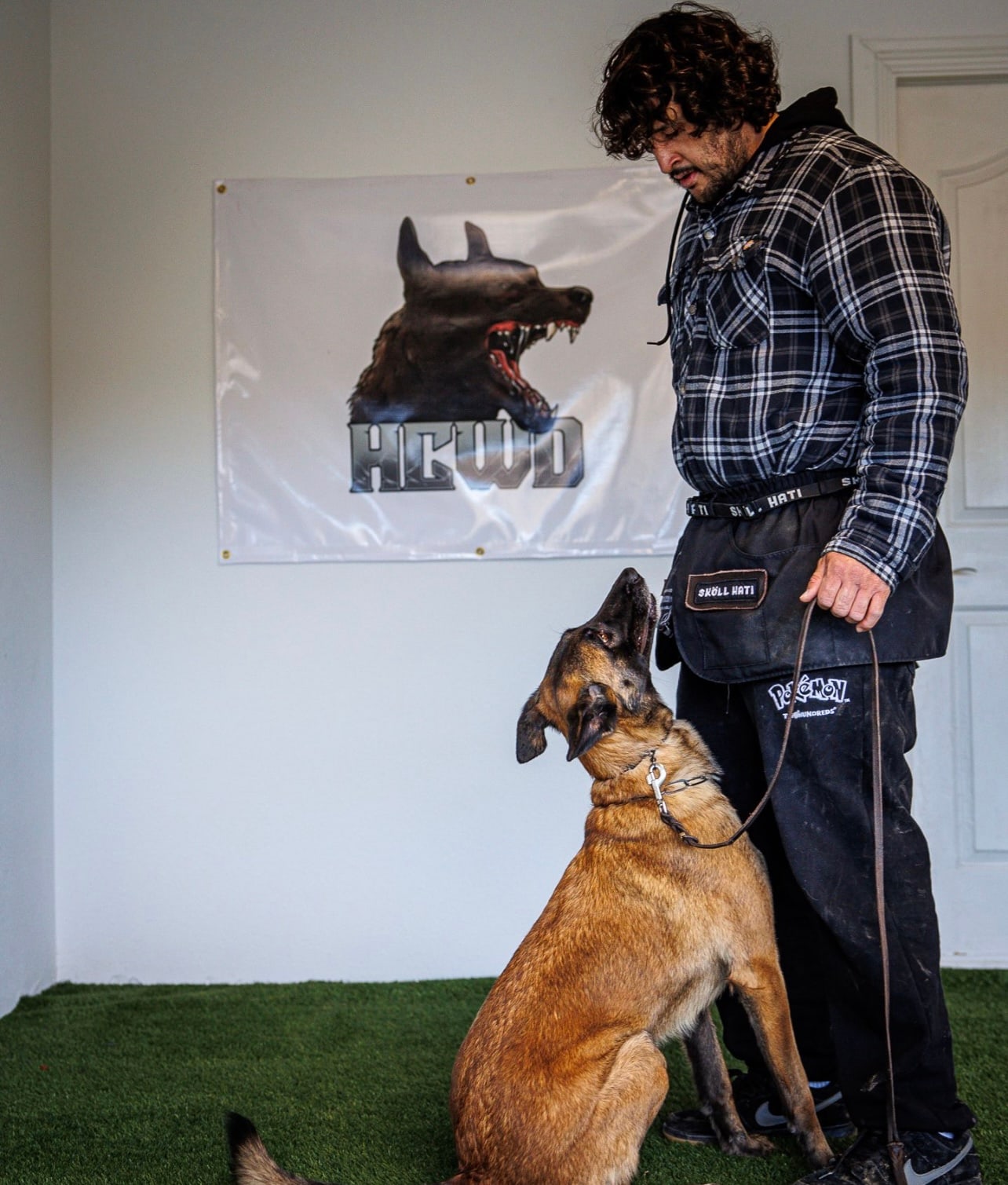 Holding focus during a training session at our Upland facility